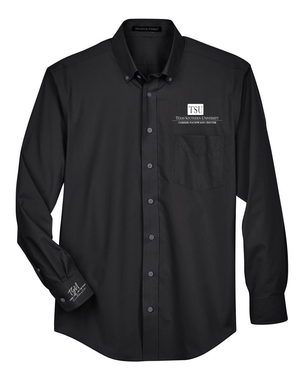 Men's Crown Collection® Broadcloth Woven Dress Shirt