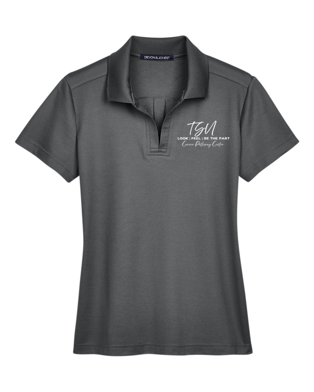 Gray Women Polo